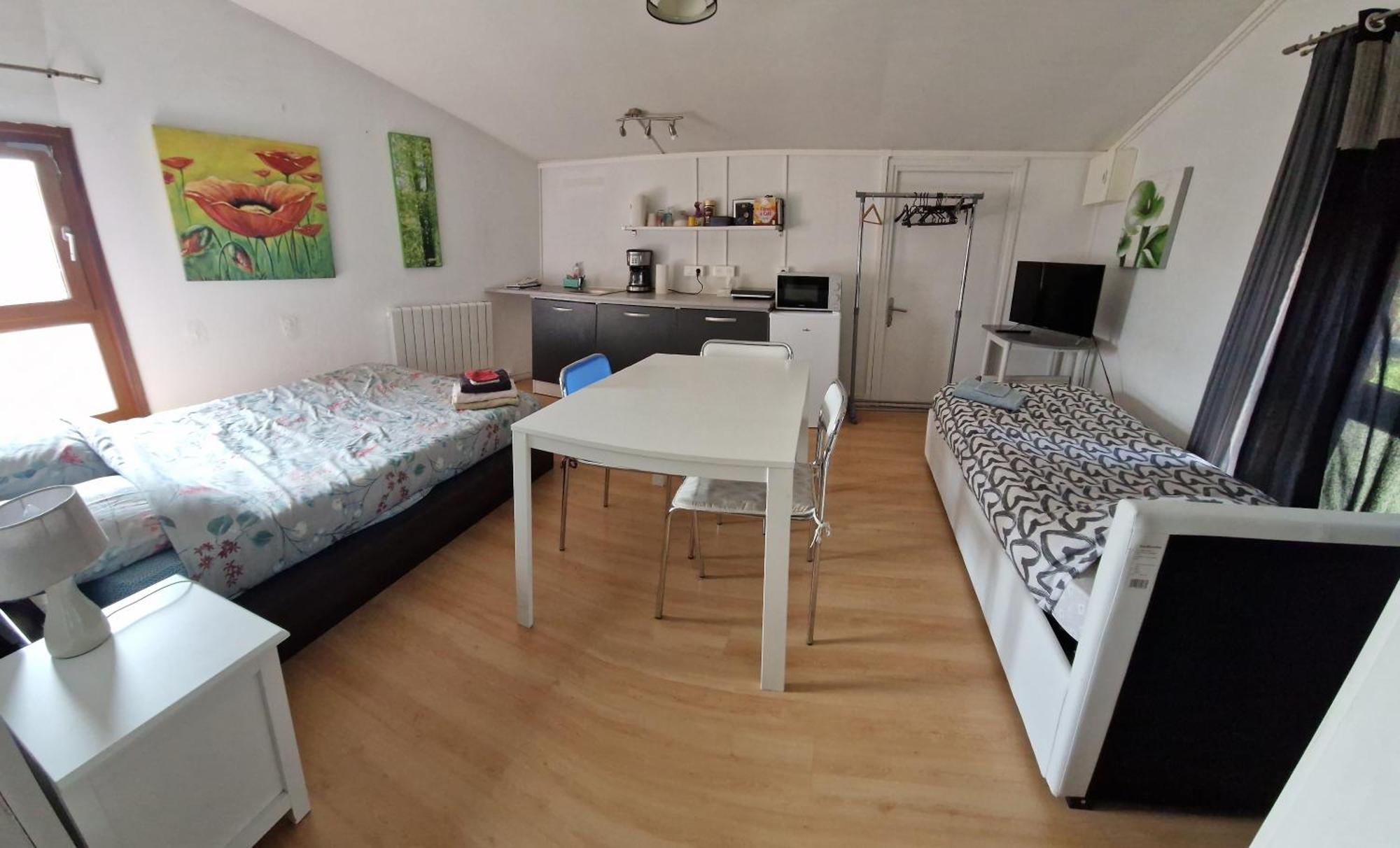 Studio, Chambres, Appartement, Gite Vendegies-sur-Ecaillon Kültér fotó